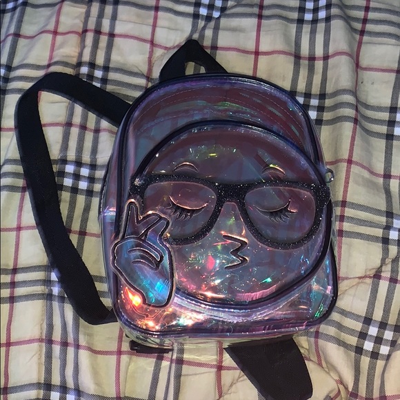Holographic Mini Backpack - Picture 1 of 3